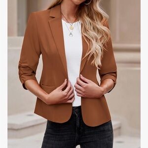 Carmel Brown Blazer for Women